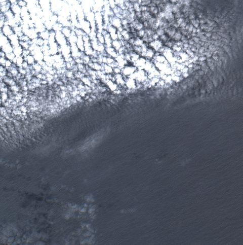 Sentinel-2 crop of Lomé offshore at 6.00°N 1.38°E, captured 19 Sept 2026