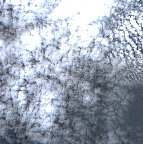 Sentinel-2 crop of Lomé offshore at 6.00°N 1.27°E, captured 19 Sept 2026